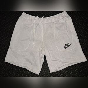 Nike Men's Gray / off white shorts